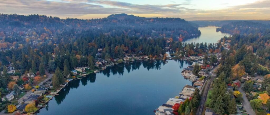 Roof cleaning in Lake Oswego home with moss and debris removal by Suds Doctor